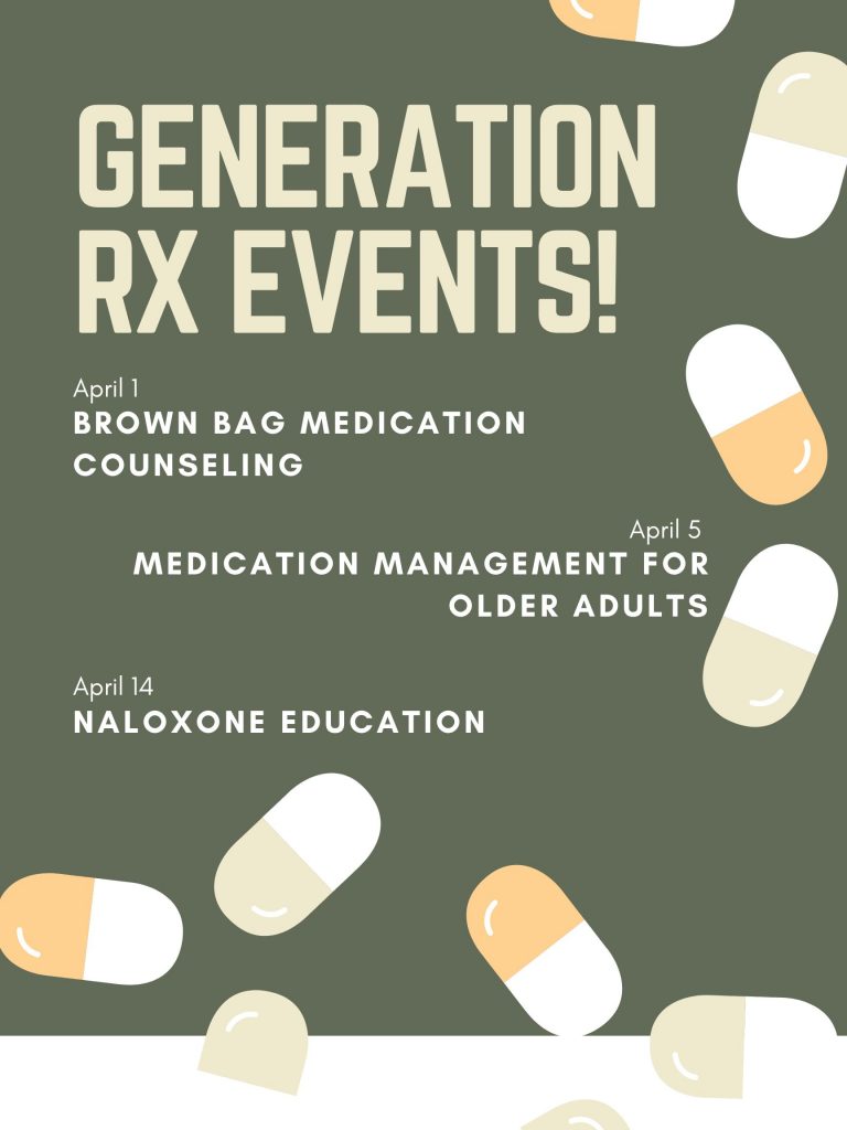 Generation Rx Events Upcoming of Pharmacy Announcement
